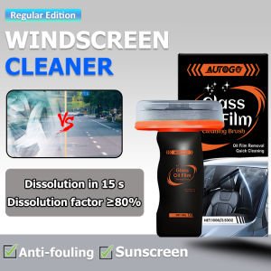 👍Highly active anions👍remover auto glass bright removes glass oil film car glass wax water stain waterspot remover car window watermark remover  car windscreen removes oil 油膜去除剂