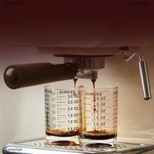 [COD] jiameitan 90 120ml Heat-resistant Measuring Cup Milk Jigger Ounce Cup With Handle For Espresso Coffee Barista Accessories