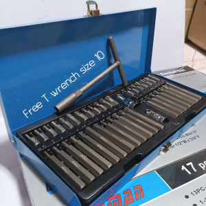 USA 40pcs Allen wrench set with free size 10 T wrench original flyman brand ote 40pcs Impact Driver