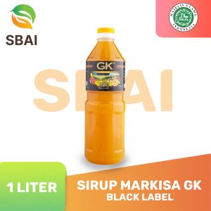 Sirup Markisa GK Black Label 1 Liter 1 botol
