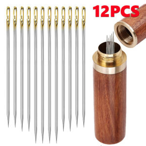 12/24/36 cái kim mù người cao tuổi kim-side lỗ may gia đình tay thép không gỉ trang phục tự làm hạt không cần thiết luồng kim