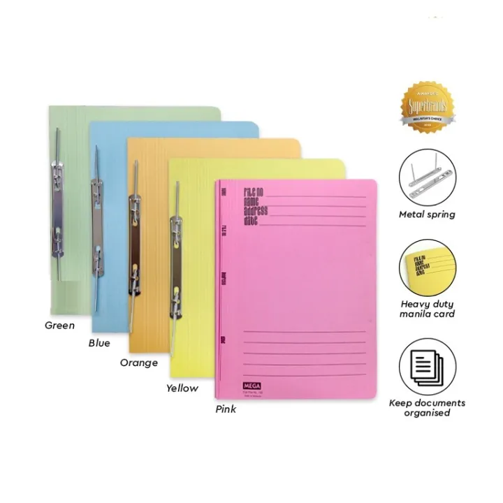 Mega 350UK Manila Flat Spring File | Lazada