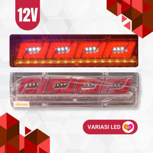 12V - Lampu LED Running Stoplamp 30 CM Untuk Futura L300 Carry Pickup APV Universal Waterproof - Part 1