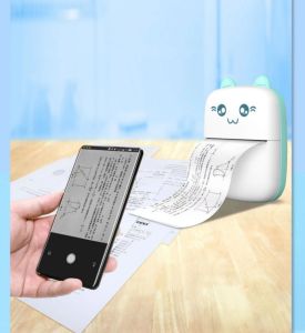 HD ความร้อน การปริ้น การปริ้นฉลาก เอกสาร บลูทูธ เครื่องพิมพ์พกพา