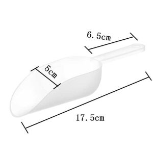 YESPERY 5PCS Multifunctional Plastic Ice Scoop Baking Flour Spoon Kitchen Tools Ice Shovel Coarse Food Grain Shovel Kitchen Accessories
