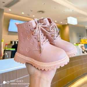 SENMA Korean Boots For Kids Girls Rubber Shoes Printed Bota Fashion Baby Boots 1 To 5 Years Old