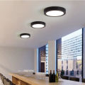 โคมพาแนล ขอบดำ ติดลอย โคมไฟดาวน์ไลท์ Downlight Panel LED สีขาว วอร์ม ไฟติดเพดาน ใช้สำหรับห้องนอนห้องครัว. 