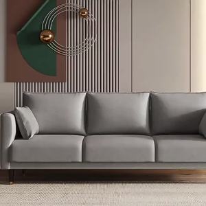 Fabric Sofa Lazy Sofa Waterproof Faux Leather Couch Sofa Set 123 Seater Sofa Single Double Sofa Sofa Chair Sofa Bed Home Living Furniture Lazy Sofa Bedroom Ins