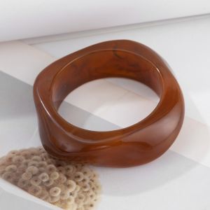 NBANLIKE Cổ điển Vòng Tay Acrylic không đều Phóng đại Bohemian Vòng đeo to bản rộng Phụ kiện trang sức Pulseras Vòng tay charm hình học Quà tặng cho nữ