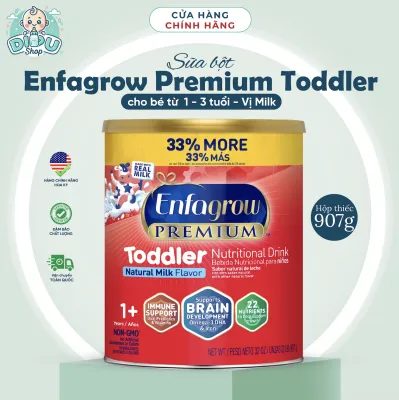 Sữa Enfa grow Toddler 907gr 2 vị milk và vani