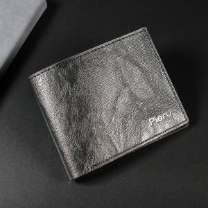 2pcs men wallet money bag bifold leather pocket luxurious cost effective office party business daily