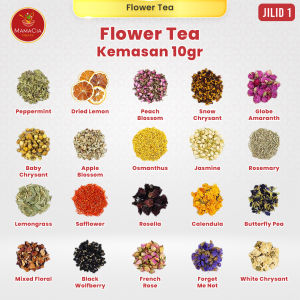 Mamacia Treats (10 gram - 50 gram) Lavender Chamomile Chrysanthemum Teh Bunga Telang Flower Tea