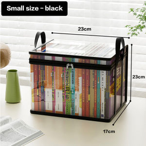 With handle zipper Waterproof Dustproof Book Storage Bag Organizer Student Book Sort Organizer bag