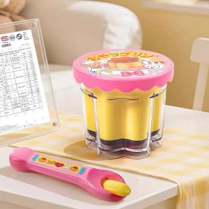 ส่งจากไทย ชุดของเล่น ขนมพุดดิ้ง จำลอง ฝึกจิตนาการสำหรับเด็ก พุดดิ้งป้อนอาหาร