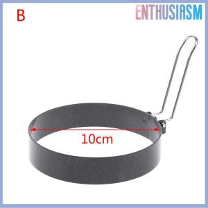 【Enthusiasm】🌟🌟【Hot Sale】🎈 9 10 15 20cm Pancake Ring Mold Metal Fried Egg Shaper Non Stick Egg Cooking Ring