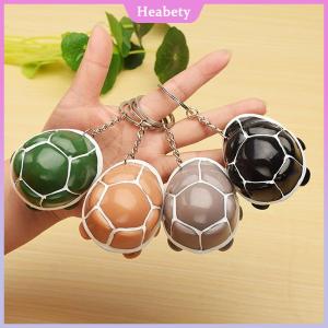 Heabety Rùa Keychain Đầu Popping Squishy Bóp Đồ Chơi Cho Giảm Căng Thẳng Cho Nam Giới