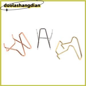 [Duola] ขาตั้งโชว์แขนทำจากโลหะ1ชิ้นขาตั้งสำหรับประดับอัญมณีจากแร่ของตกแต่งบ้านแร่ธาตุหินฟอสซิลที่วางจัดแสดงแบบ Geode