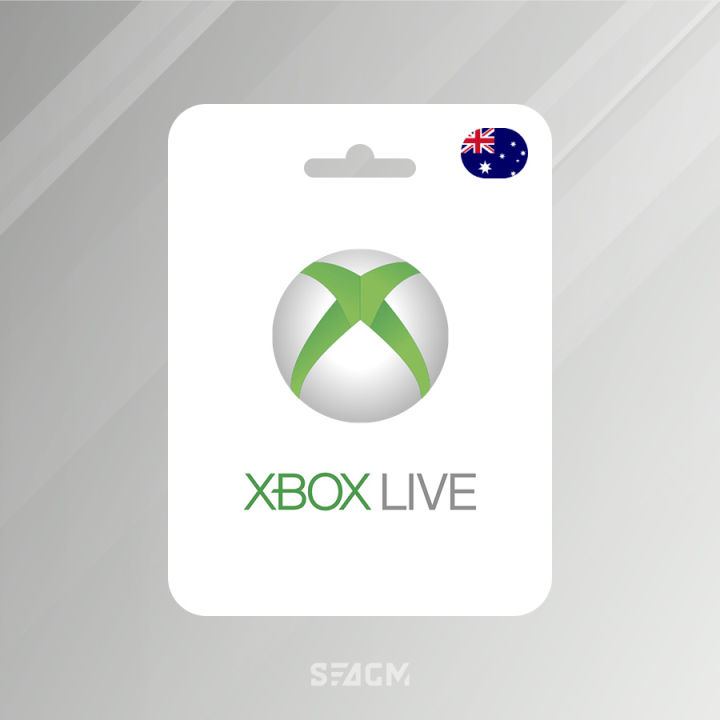 Xbox Live Gift Card (AU) Xbox Live Gift Card 50 AUD AU Lazada