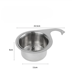 Khay Lọc Rác Bồn Rửa Chén Bát Thiên Nga Treo Vòi Nước Đa Năng Giỏ Lọc Rác Bồn Rửa Chống Tắc Nghẽn