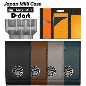 TARGET DART CASE - MILLI CASE (Made of 100% Genuine Leather) - TARGET Darts Accessories (BEKAS ARROW DART)