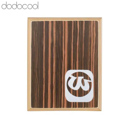 Dodocool Hộp nhạc cụ gõ trống Cajon di động có dây bên trong và túi đựng