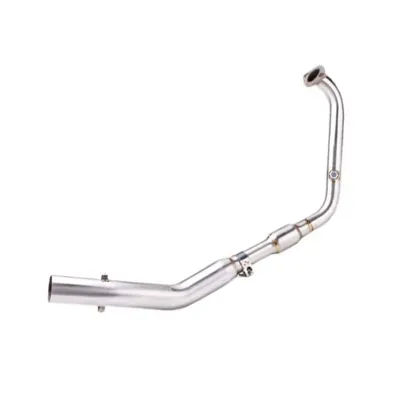 Realzion For YAMAHA R15M v4 R15 R15V4 Motorcycle Stainless Elbow Exhaust with Resonator 51mm