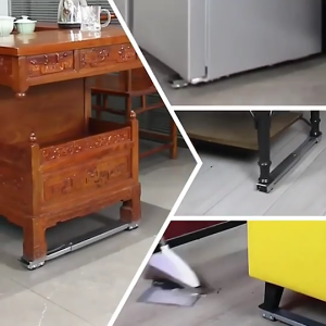 Extendable Appliance Rollers Washer Dryer Mobile Washing Machine Base Stand Wheels for Furniture Heavy Duty Appliance