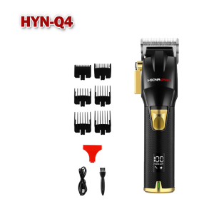 HIENA HYN-Q4 Professional Electric Hair Clipper Trimmer Barber Special Haircut Set Trimmer Barber Special Haircut Set USB Rechargeable Professional Mens Hair Clipper