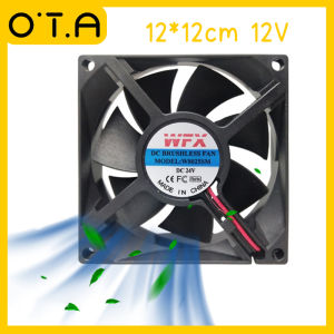 OTA พัดลม DC 12V พัดลมระบายความร้อน พัดลมระบายอากาศ ขนาด 12x12x2.5 cm