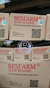1DUS 16 BOX! Besfarm Pupuk Slow Release Pupuk Besfarm Organik Mikro Makro Plus Original Barcode