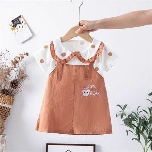 Dress Xin Qian Bayi - 3 Tahun | Baju Bayi Dres Korea Anak Perempuan Kiosbalitafawa