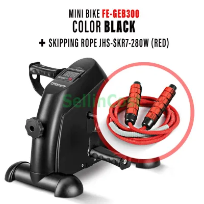 SellinCost FEXPERT COMBO Europe Grade Mini Exercise Bike Pedal Bike with Handle 1Y Warranty Leg Exercise Rehabilitation Therapy Mobility Cycle Bicycle Flexible Multi-Resistance Equipment Senaman Kaki Basikal Fisioterapi Basikal GEB300 迷你康复治疗腿部锻健身车