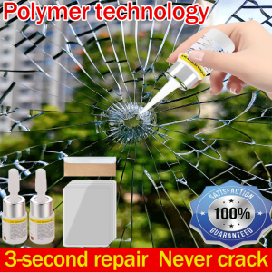 Kit Baiki Cermin Kereta Repair cracked glass in 3 seconds glass repair liquid windscreen repair kit Crack glass repair Glass repair kit set windshield repair kit repair for cracked car mirrors repair cermin kereta retak