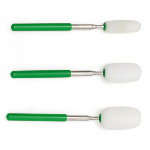 Miếng bọt biển trên một cây gậy cho đồ gốm telescoping công cụ gốm để loại bỏ nước & định hình cao/Hẹp tàu