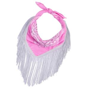 Cowgirl Bandanas Tassel Neckerchief Bandana Bachelorette Bandanas Tassel Trim for Head Scarf Fashion Cowgirl Fringe Band