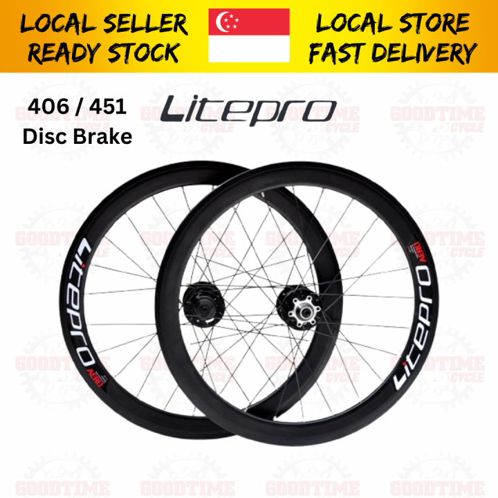 Litepro S42 406 451 Aero Wheelset 20