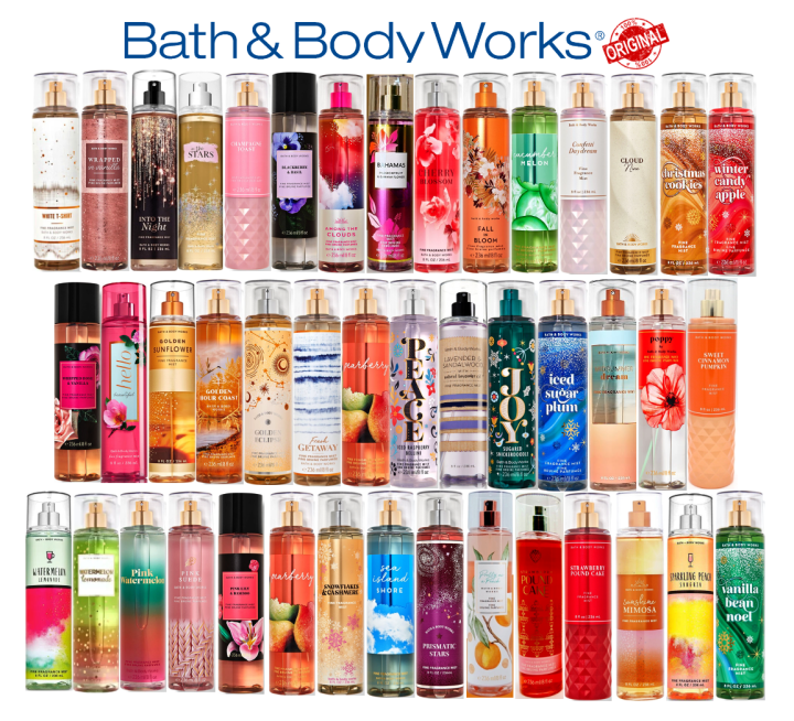 Bbw on sale body mist