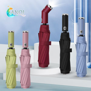 ANQI SHOP Payung Lipat Premium Otomatis Anti Sinar UV Matahari Panas Hujan Protection / Payung Otomatis Buka VS-108