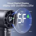 BINLU Portable Mini Fan Rechargeable Turbo | LED Battery Display High Speed Cooling USB Charging Lightweight Travel Office Home Philippines | Compact Strong Wind Long Lasting Battery - Electricfan Rechargeable. 