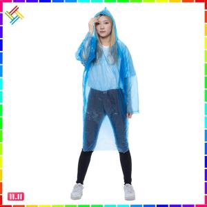 Disposable Adult Portable Raincoat Adult Kid Clear Survival Raincoat for Outdoor Camping/Recreation/Hiking