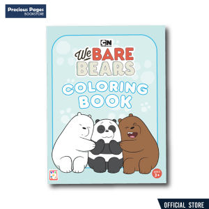 We Bare Bears Coloring Book Ages 3+