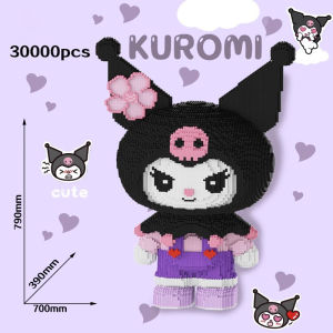 FENAFE【♥️BEST♥️】30000PCS NanoBlock Cartoon Blocks Toys Violent Bear / Kulomi / Melody / Pikachu Blocks Toy NanoBlock Lego Bricks Mainan Anak Anak Laki Laki Christmas Gift Birthday Gift