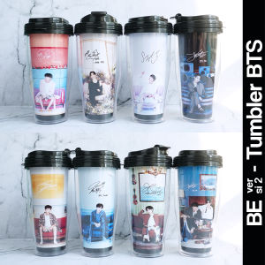 Tumbler BTS BE versi 2 / Merchandise Botol Minum Murah bt21 KPOP Unofficial Taehyung Jimin Jungkook Jin JHope Suga RM Army Indomy
