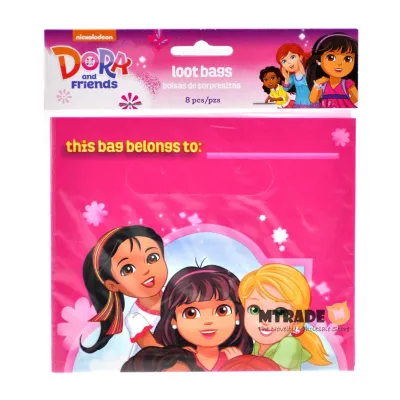 Amscan Dora And Friends Loot Bags 8 PCS/pack