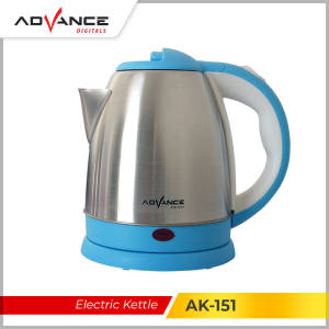 【Ready+BIsa COD】ADVANCE Advance Teko Listrik/Kettle Electric Stainless Steel AK-151 kapasitas 15L daya 500 Watt Bergaransi