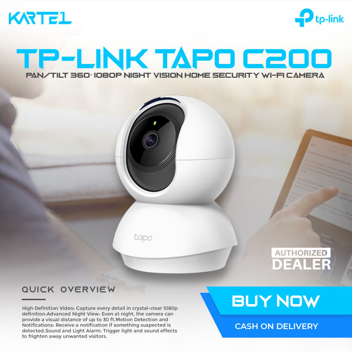 TP-LINK TAPO C200 HOME SECURITY WIFI CAMERA