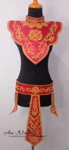 An-Nahl Renda Bordir Aksesoris Tari Motif Srikandi
