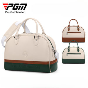 PGM กระเป๋ากอล์ฟ YWB049กระเป๋าเสื้อผ้าผู้หญิงผู้หญิงน้ำหนักเบาสะพายข้างกระเป๋าถือกระเป๋ากันน้ำเสื้อผ้าเดินทาง
