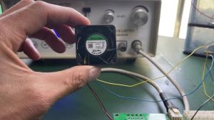 40MM High Speed RC Radio Car Booster Cooling FanVF40281BX-D190-S9H 40X40X28mm 12V 25000RPM Dual Ball High Air Pressure