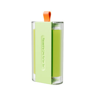 Household portable doublesided dust cleaning brush with lid
